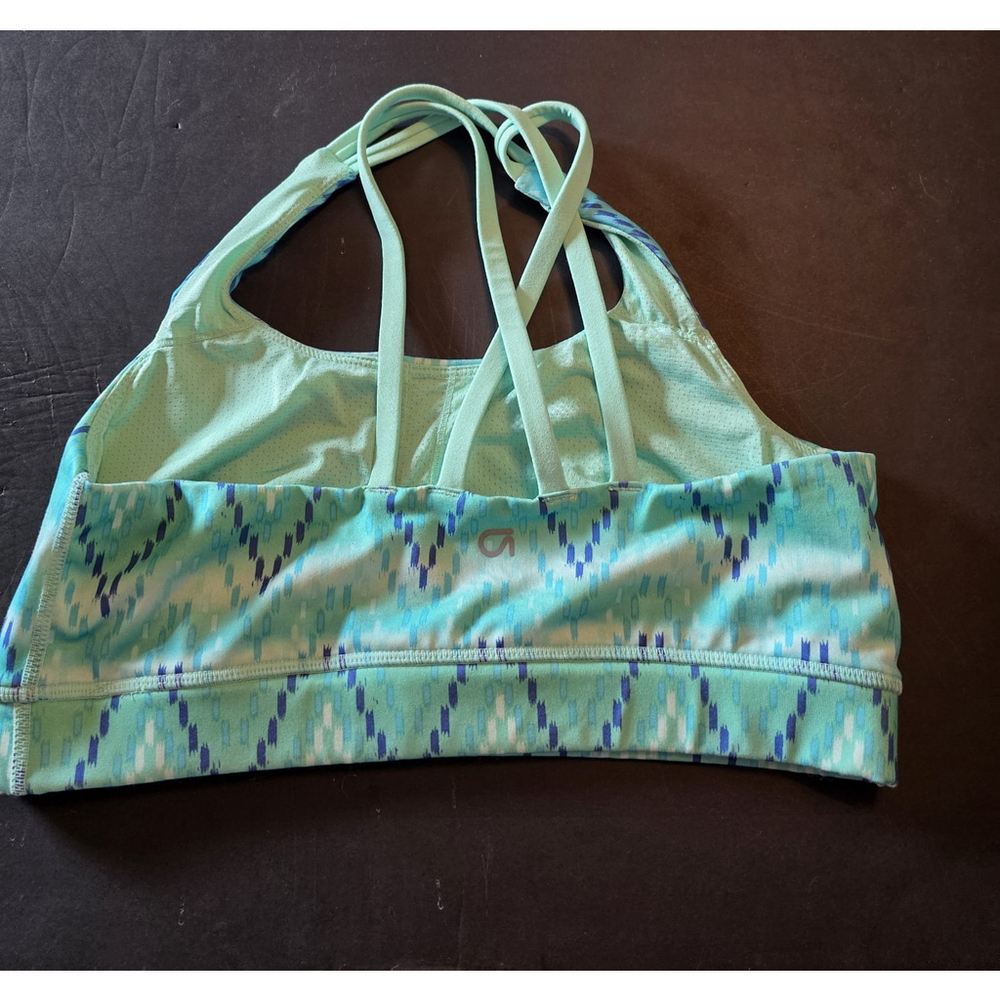 GAP Fit Women's 4 Way Stretch Moisture Wicking Racerback Sports Bra Size Medium - Picture 5 of 8